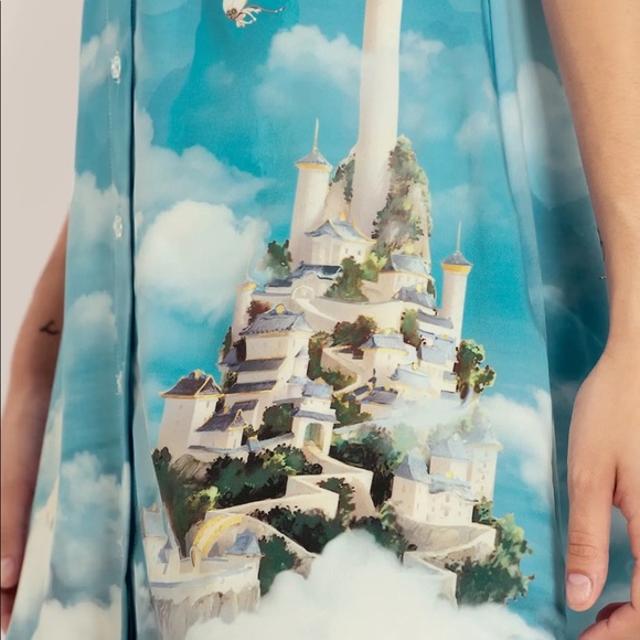 SOUTHERN AIR TEMPLE SHORT SLEEVE SHIRT DRESS - Picture 4 of 6